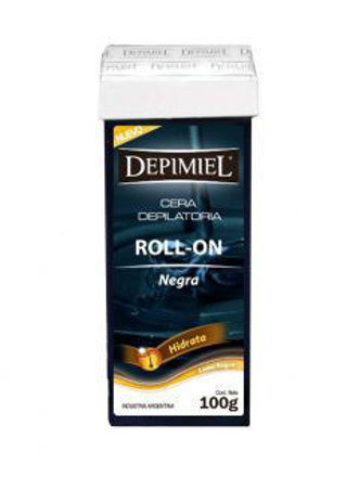 Imagen de DEPIMIEL CERA ROLL-ON NEGRA X 100G