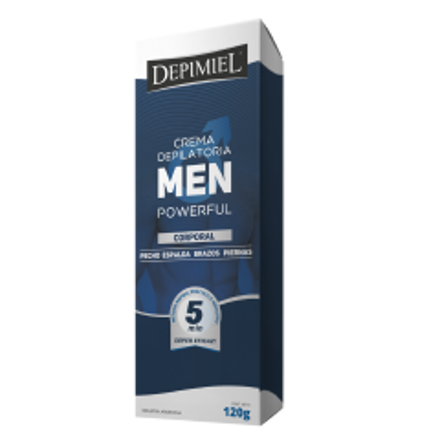 Imagen de DEPIMIEL CREMA DEPILATORIA CORPORAL MEN X 120