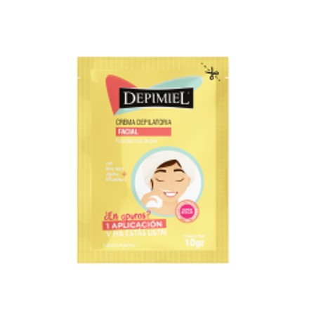 Imagen de DEPIMIEL SACHET CREMA DEPILATORIA PARA EL ROSTRO