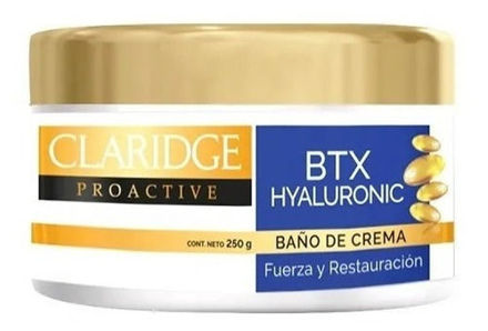 Imagen de CLARIDGE BAÑO DE CREMA BTX HYALURONIC X 200GR