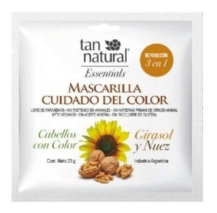 Imagen de TAN NATURAL MASCARILLA ESSENTIALS CAB COLOR X 20 GR