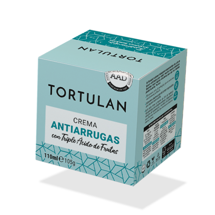 Imagen de CREMA TORTULAN  ANTIARRUGAS CON TRIPLE ACIDO DE FRUTAS X110ML