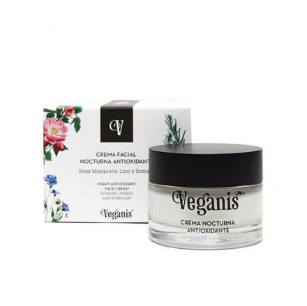 Imagen de VEGANIS CREMA FACIAL NOCTURNA ANTIOXIDANTE X 50ML