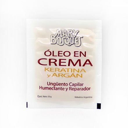 Imagen de MARY BOSQUES OLEO KERATINA Y ARGÁN CREMA X 10ML