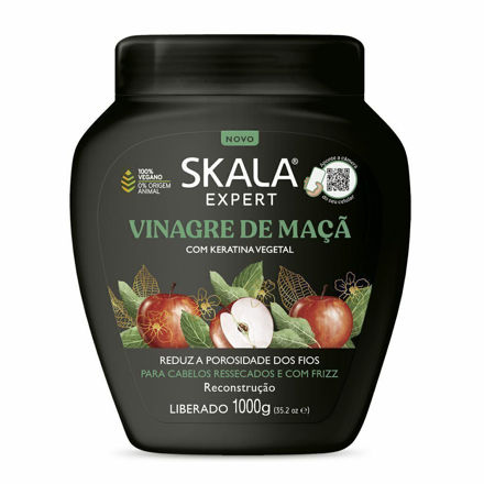 Imagen de SKALA TRATAMIENTO CAPILAR VINAGRE DE MACA X 1000 GR