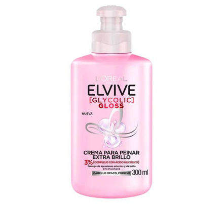 Imagen de ELVIVE CREMA DE PEINAR GLYCO GLOSS X 250 GRAMOS